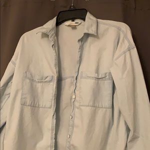 Light wash jean shirt,old navy